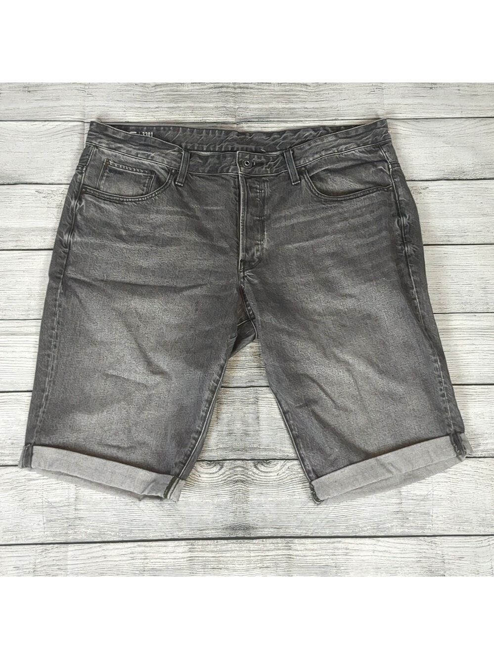 G-star raw 3301 straight shorts size 38